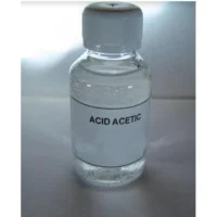 acetic acid food ingredient bottle