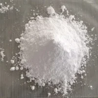 White iron phosphate powder on surfac