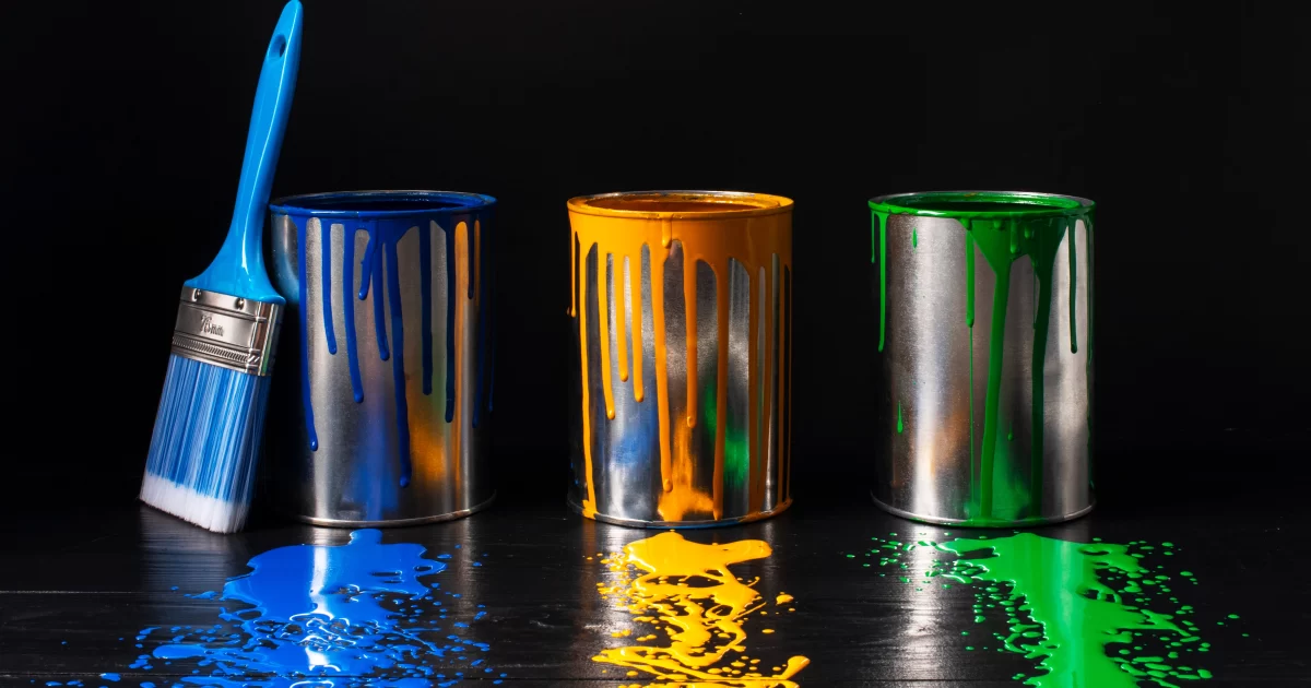 Additives for paints used to control flow and finish in colored coatings